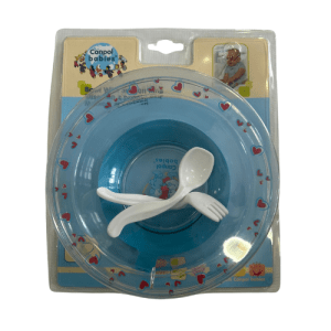 Canpol Babies Bowl With Suction Ring - Assorted