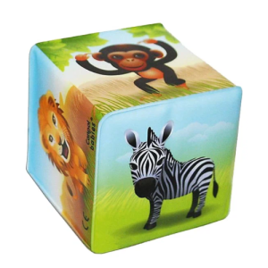 Canpol Babies Soft Cube With Chime Rattle