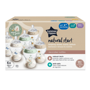 Tommee Tippee Natural Start 260ml 6 Pack