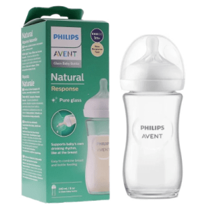 Avent Natural Response Glass Bottle  240ml