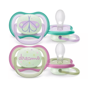 Avent Ultra Air Night Soother 0-6m - Pink