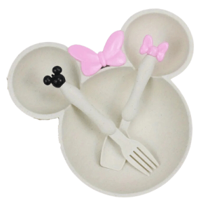 Plastic Plate With Cutlery - Assorted