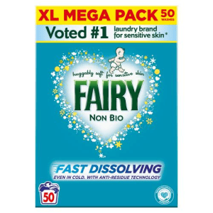 Fairy Non Bio Washing Powder - 50 Washes