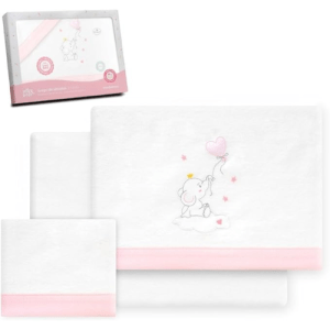 Interbaby Elephant Set 120x60 - Assorted