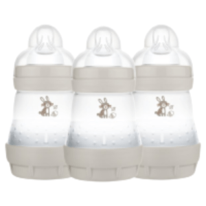 MAM Anti-Colic Bottle 160ml 3 Pk - Assorted
