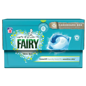 Fairy Platinum Non Bio Pods Washing Capsules 18 Washes