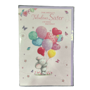 Happy Birthday Sister Card - Assorted