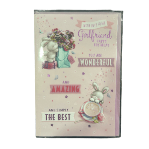 Happy Birthday Girlfriend Card