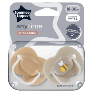 Tommee Tippee Anytime Soothers 18-36m Neutral