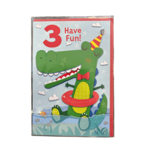 Birthday Card Happy 3th Birthday -Assorted