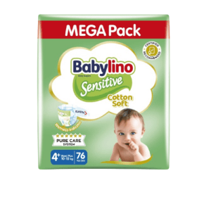 Babylino Sensitive Diapers No.4+ MegaPack