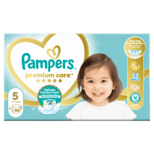 Pampers Premium Care SIze 5 Mega Pack X88