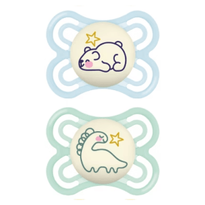 MAM Perfect Night 2-6m Soother Blue