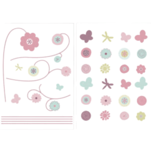 Candide Removable Wall Sticker Butterfly