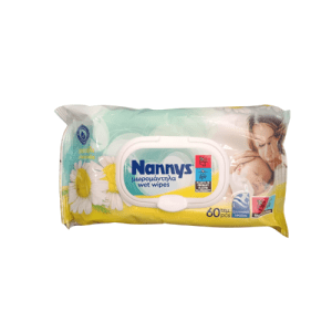 Nannys Wet Wipes 60pcs