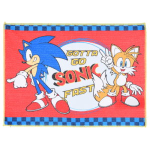 Character Microfibre Cloth Sonic 40x30cm