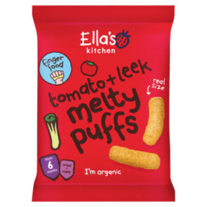 Ella's Kitchen Tomato + Leek Melty Puffs 20g