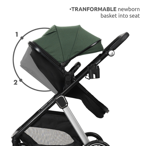 Lorelli Aspen 2in1 Pack + Aria Car Seat - Assorted - Image 15