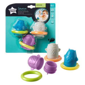 Tommee Tippee Splashtime 3 Squirters With Floating Rings 9m+