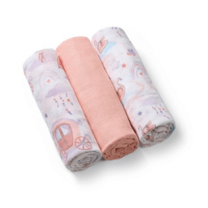 Babyono Muslin Cloths 3pcs - Assorted