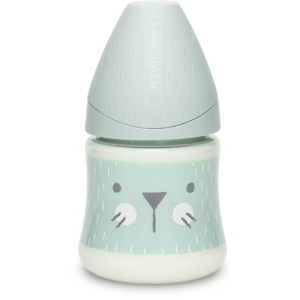 Suavinex 150ml Hygge Bottle Silicone Round Slow Flow