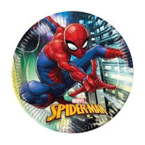 Disney Paper Plates Spiderman