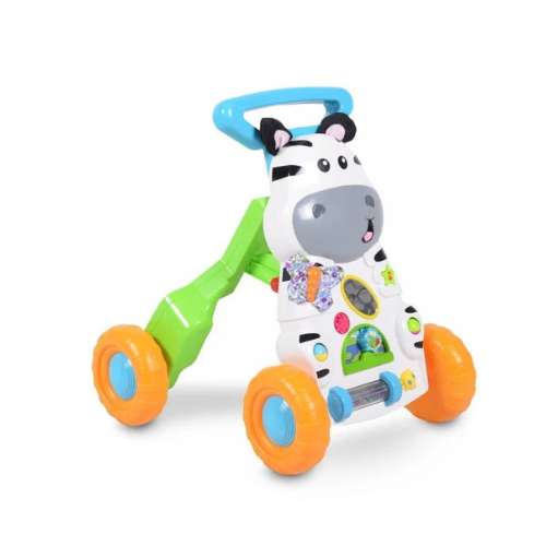 Moni Push Walker 2 In1 Little Zebra