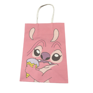 Paper Gift Bag Stitch 22cm - Assorted