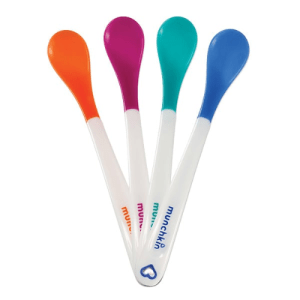 Munchkin White Hot 4 Safety Spoons 3m+