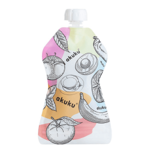 Akuku Reusable Food Puches 5pcs