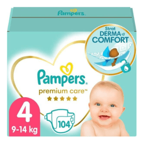Pampers Premium Care Mega Pack 9-14kg Size 4 104pcs