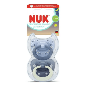 Nuk First Choice Classic Day & Night Soother 18-36m