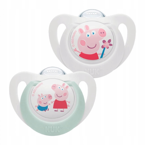 Nuk Star Star Soothers Peppa Pig 18-36m