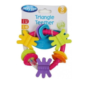 PlayGro Triangle Teether 3m+