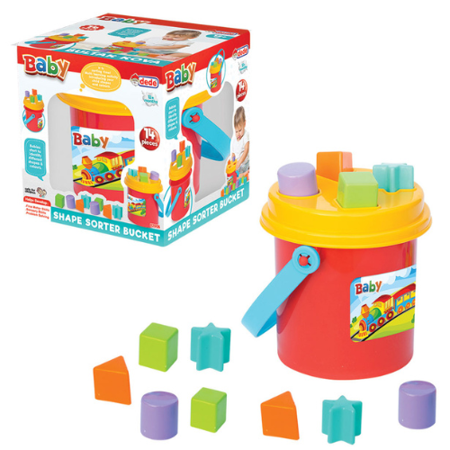 Dede Shape Sorter Bucket 12m+