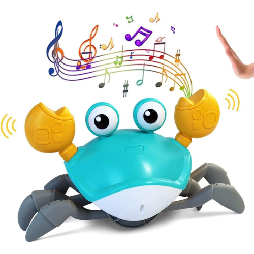 Happy Childhood Musical Crawling Crab Toy