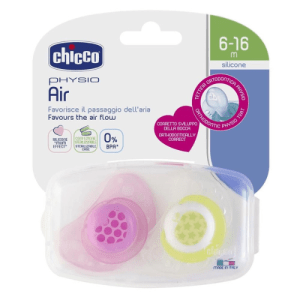 Chicco Soother PhysioForma Girl 6-16m 2pcs